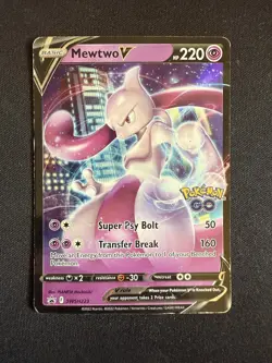 Mewtwo V - SWSH223 - SWSH: Sword & Shield Promo Cards - Promo - Pokemon TCG - HP - Image 1