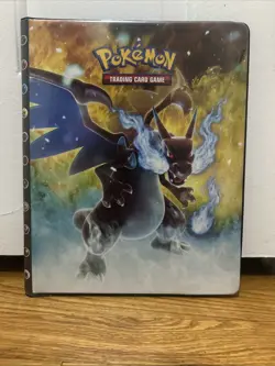 Pokemon 2014 Mega Charizard Binder With XY Era Cards - Image 1