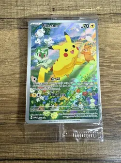 Pikachu 088 Sv: Scarlet & Violet Promo Cards Holo Sealed pack Pokemon - Image 1