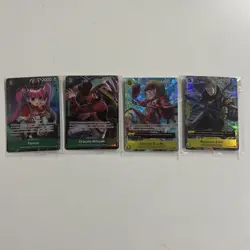 One Piece Tcg Illustration Box Vol 3/4 Promo Cards (set Of 4) - Image 1