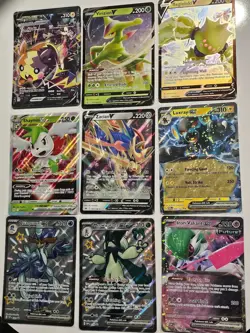 Pokemon Jumbo Card Lot Collection of 9 Different Oversized Cards - SWSH S&V - NM - Image 1