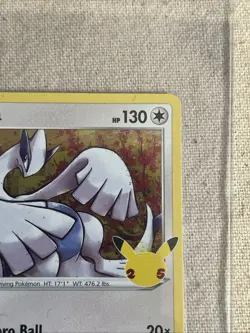 Lugia 022/025 Holo Rare Celebrations 25th Anniversary Pokemon Card NM-Mint - Image 4