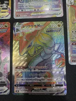 Pokemon TCG 5 Card Japanese Lot. Mewtwo Vstar, Rayqueza Vmax, Palkia All NM - Image 5