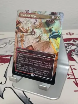 Windcrag Siege (Borderless) Tarkir: Dragonstorm Foil #392 MTG Near Mint Rare - Image 2