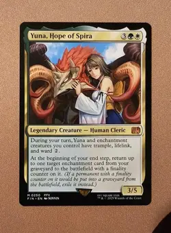 MTG Yuna, Hope of Spira x1 NM from Final Fantasy - Image 3