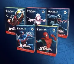 MTG Spider-Man welcome deck all 5 colors unopened - Magic: The Gathering - Image 1