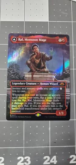 Ral, Monsoon Mage (Borderless) (Textured Foil) Modern Horizons 3 Foil - Image 1