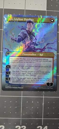 Ral, Monsoon Mage (Borderless) (Textured Foil) Modern Horizons 3 Foil - Image 2