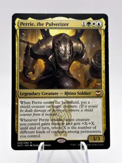 Perrie, the Pulverizer 005/093 Streets of New Capenna Commander NCC MTG LP - Image 1