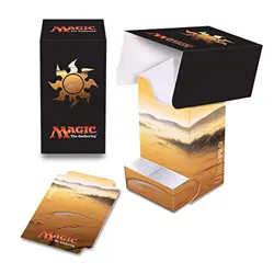 Ultra Pro Magic: the Gathering Mana 5 Plains Full-View Deck Box w/ Dice Tray - Image 1