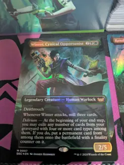 Death Toll Winter Modified Precon MTG EDH Commander Elf Deck Read Description - Image 2