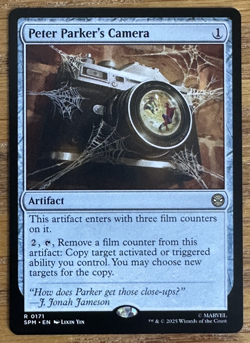 MTG Marvel Spider-Man, Peter Parker's Camera - Image 1
