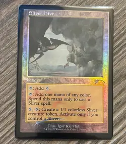 Sliver Hive (Retro Frame) Secret Lair Drop Foil - Image 1