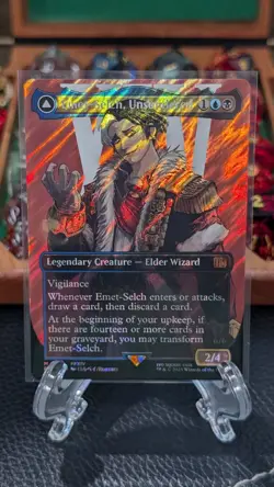 Emet-Selch, Unsundered (Borderless) (Surge Foil) - FINAL FANTASY (FIN) 0539 - Image 1