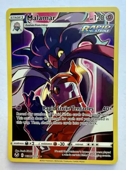 Malamar Ultra Rare SWSH12: Silver Tempest Trainer Gallery TG06/TG30 Pokemon - Image 1