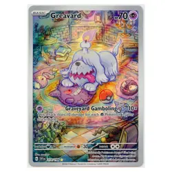 2023 Pokemon Greavard Scarlet & Violet Base Set Illustration Rare #214/198 NM - Image 1