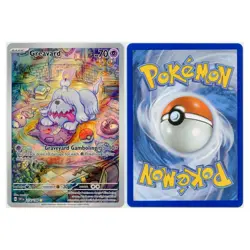 2023 Pokemon Greavard Scarlet & Violet Base Set Illustration Rare #214/198 NM - Image 3