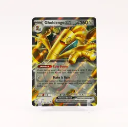 Gholdengo ex - 139/182 Paradox Rift Double Rare Pokemon - NM/MINT - Image 1