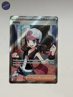 Pokemon TCG White Flare Hilda 164/086 Full Art Trainer Pack Fresh ENGLISH - Image 1