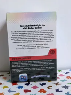 Pokemon TCG Scarlet & Violet Prismatic Evolutions Booster Box Sealed (6 Packs) - Image 3