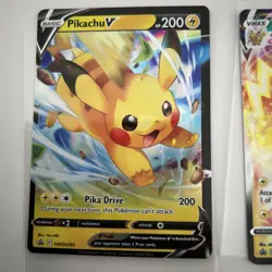 Pokemon TCG Sword & Shield Promo Bundle Pikachu V SWSH285 & Pikachu VMAX SWSH286 - Image 2