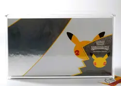 Pokemon Celebrations Ultra Premium Plexiglass Case Magnetic Acrylic English - Image 1