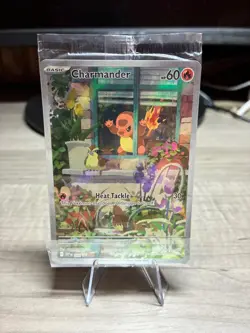 Pokemon TCG Charmander 044 Sv: Scarlet & Violet Black Star Promo (SEALED) - Image 1