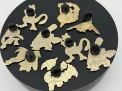 Official Licensed Metal Enamel Pokemon Pin Lot Of 9 Official Pins TCG Pokemon - Image 4