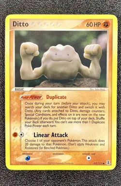 Ditto (Geodude) - EX Delta Species Regular Common 62/113 (2005) Pokemon TCG - Image 1