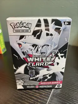 Pokemon TCG Scarlet & Violet 10.5 White Flare Booster Bundle Factory Sealed - Image 1