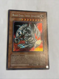 Blue-Eyes Toon Dragon MRL-000 Magic Ruler-Unlimited Edition Unlimited - Image 2