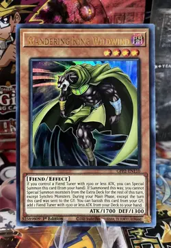 Yugioh Wandering King Wildwind GFP2-EN110 Ultra Rare 1st Ed NM - Image 1