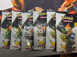 6 x Pokemon Card TCG 25th Anniversary First Partner Packs NEW SEALED 820650809613 - Image 1