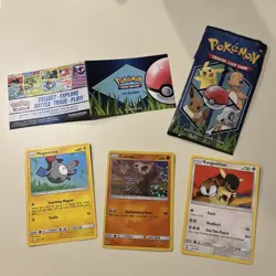 LOT: Pokemon Cubone 57/131 Holographic Card General Mills 2018 TCG and 2 others - Image 1