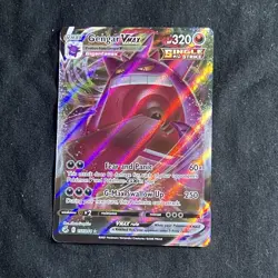 Gengar VMAX 157/264 Fusion Strike Full Art Ultra Rare Holo Pokemon Card - Image 1