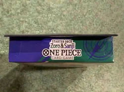 ONE PIECE CARD GAME - ZORO AND SANJI - ST12 STARTER DECK ENGLISH NEW SEALED - Image 4