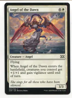 Magic The Gathering MTG Double Masters Card #4 Angel of the Dawn - Image 1