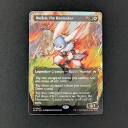 MTG \>> Baylen, the Haymaker (Raised Foil) (NM) <<// - Image 1