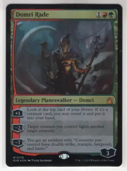 MTG Ravnica Remastered Foil Card #179 Domri Rade - Image 1