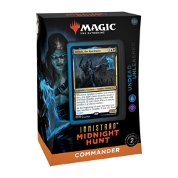 SEALED Innistrad: Midnight Hunt MTG Undead Unleashed Commander Precon w/Wilhelt - Image 1