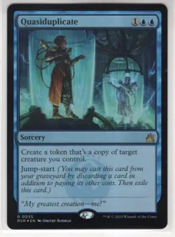 MTG Ravnica Remastered Foil Card #55 Quasiduplicate - Image 1