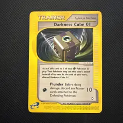 Darkness Cube 01 119/147 Aquapolis Pokemon S280 - Image 1