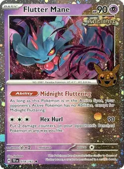 Flutter Mane - 078/162 Trick or Trade Cosmos Holo Promo Pokemon - NM/MINT - Image 1