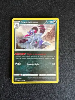 SNEASLER 093/189 HOLO LUCENTEZZA SIDERALE SPADA E SCUDO CARTA POKEMON ITA - Image 1