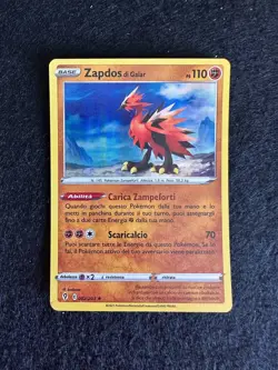 ZAPDOS 082/203 EVOLUZIONI ETEREE SPADA E SCUDO CARTA POKEMON ITA - Image 1