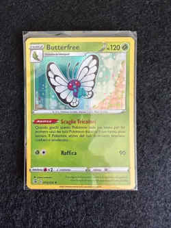BUTTERFREE 003/264 HOLO COLPO FUSIONE SPADA E SCUDO CARTA POKEMON ITA - Image 1