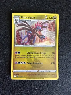 HYDREIGON 115/203 HOLO EVOLUZIONI ETEREE SPADA E SCUDO CARTA POKEMON ITA - Image 1