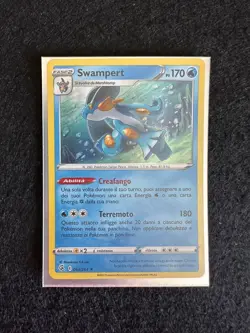 SWAMPERT 064/264 HOLO COLPO FUSIONE SPADA E SCUDO CARTA POKEMON ITA - Image 1