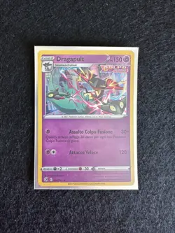 DRAGAPULT 130/264 HOLO COLPO FUSIONE SPADA E SCUDO CARTA POKEMON ITA - Image 1