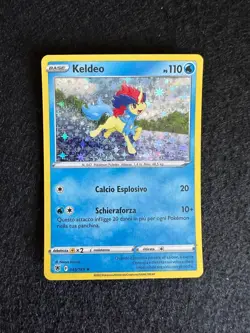 KELDEO 045/189 HOLO LUCENTEZZA SIDERALE SPADA E SCUDO CARTA POKEMON ITA - Image 1